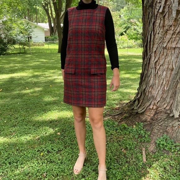 Pendleton Dress 100% Wool Jumper Dress size 8 - Picture 7 of 9